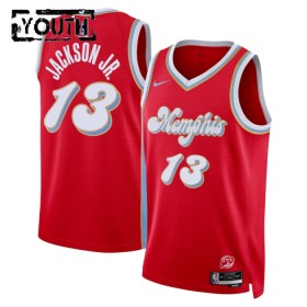 Maillot Basket Enfant Memphis Grizzlies Jaren Jackson JR 2024-25 Nike City Edition Rouge Swingman